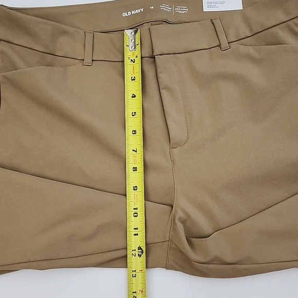 Old Navy Women's Pixie Skinny High-Rise Ankle Pant Tan Never Fade Size 16 - Picture 12 of 14